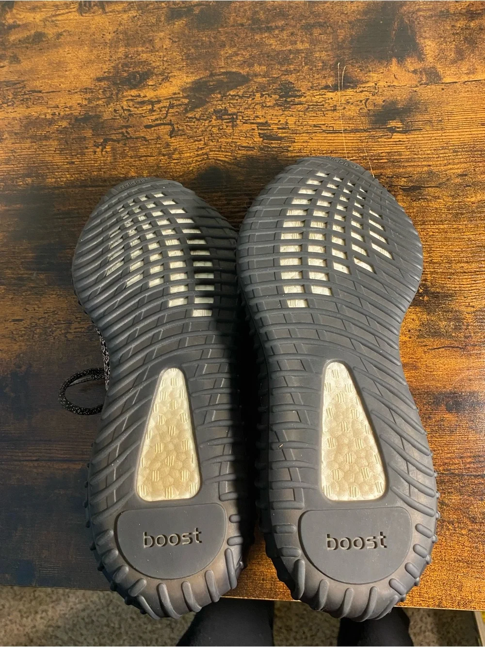 Yeezy Adidas Boost 350 V2 Black Red Primeknit Men's Sneakers